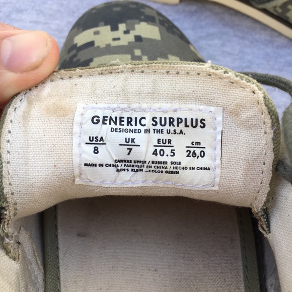 LA Generic Surplus M8 Eur 40.5 PIXEL Camo Canvas! - Picture 4 of 6